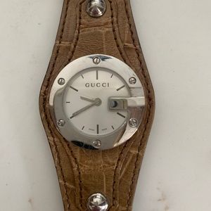 Authentic Gucci Alligator Watch